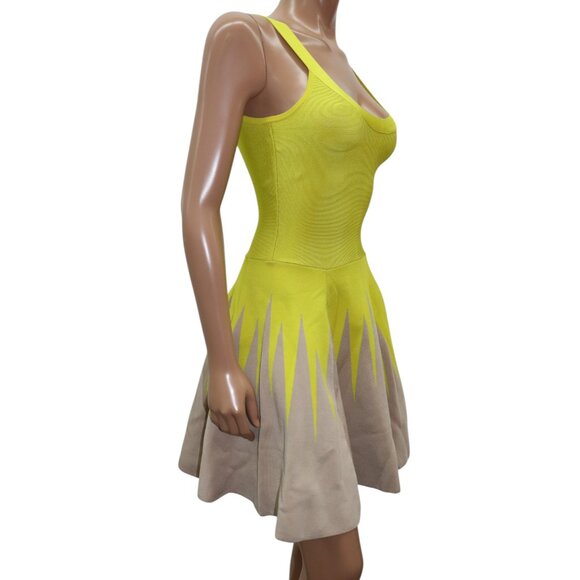 MARCIANO Bandage Dress Fit and Flare Sleeveless Dress *WORN BY SANTANA - GLEE* S - Picture 4 of 8